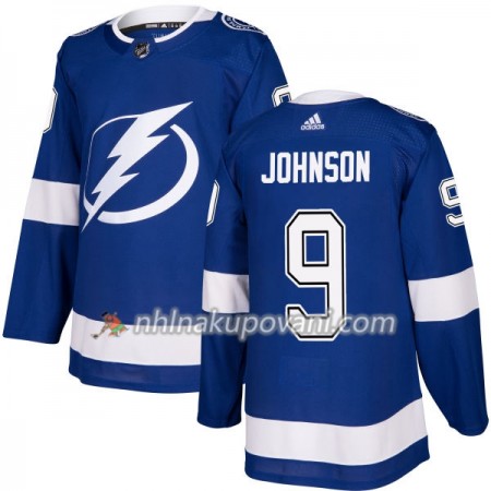 Tampa Bay Lightning Dresy Tyler Johnson 9 Adidas 2017-2018 Modrá Authentic - Pánské Tampa Bay Lightning Dresy Tyler Johnson 9 Adidas 2017-2018 Modrá Authentic - Pánské